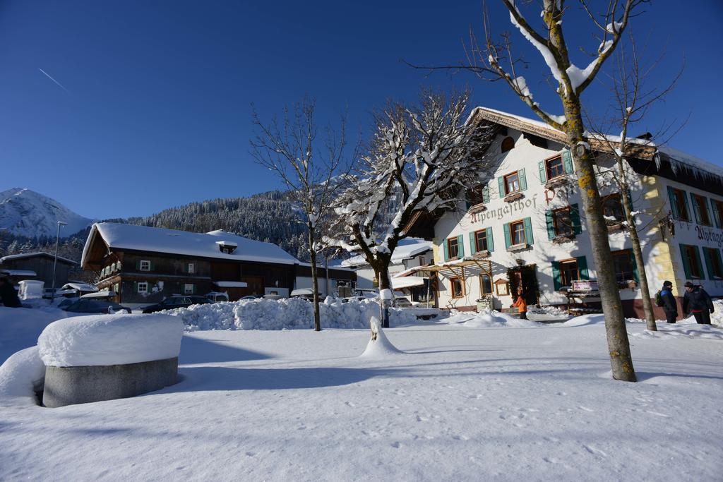 Alpengasthof Zur Post Schattwald Buitenkant foto