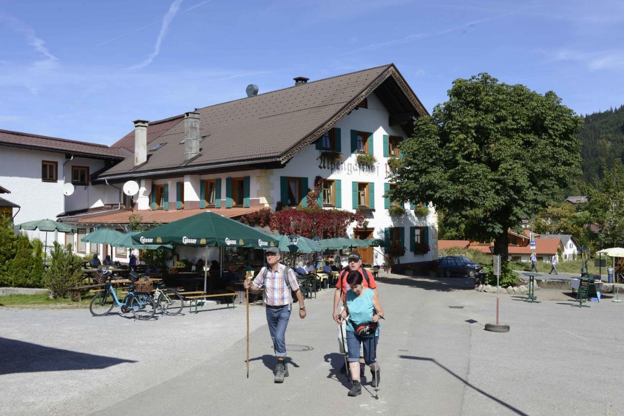 Alpengasthof Zur Post Hotel Schattwald Buitenkant foto